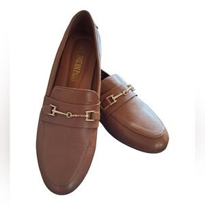 Dream Pairs Brown Women's Loafers Flats Slip Ons Size 7 Like New